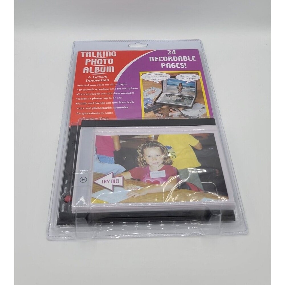 Talking Photo Album 24 Recordable Pages Gerson Innovation